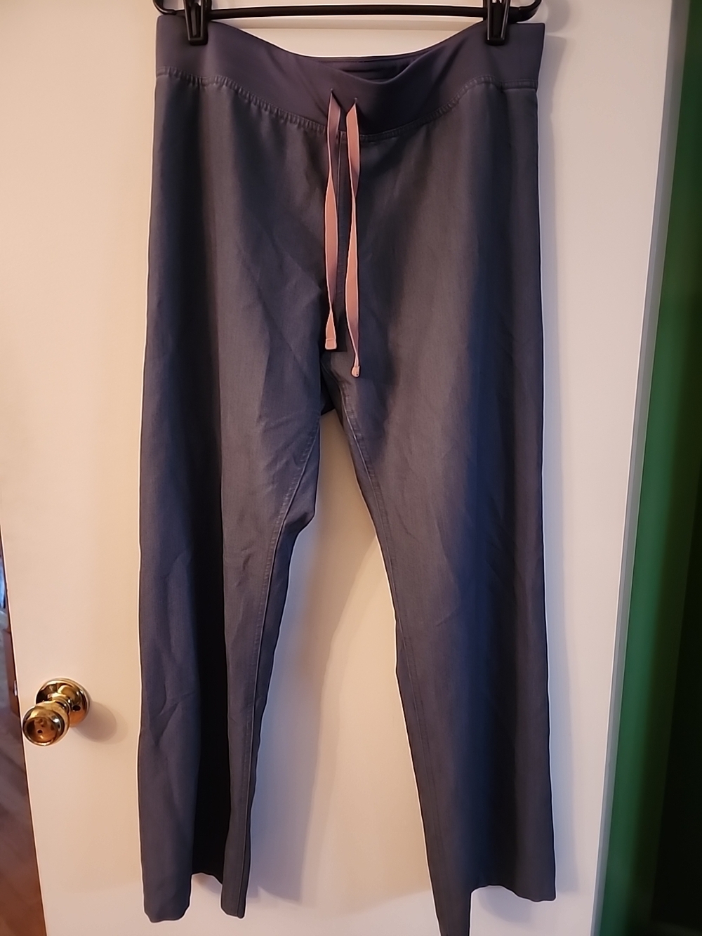 Figs Livingston Heather Denim Basic Scrub Pants
